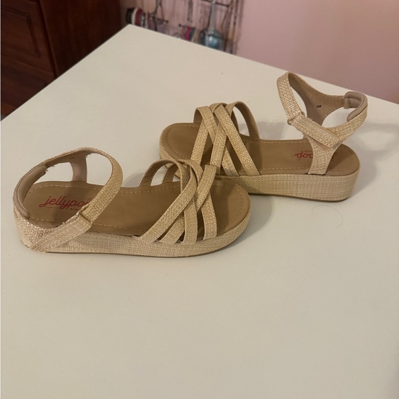 Jellypop Beige Strappy Sandals - Picture 2 of 6